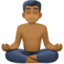 Эмодзи 🧘🏾‍♂️ Facebook.com