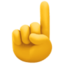 Эмодзи ☝️ Facebook.com