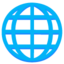 Google GLOBE WITH MERIDIANS