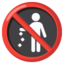 Google NO LITTERING