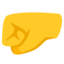 Google LEFT-FACING FIST