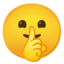 Google SHUSHING FACE