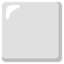 Google WHITE LARGE SQUARE