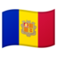 Cờ: Andorra Google Noto emoji