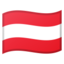 Flag: Austria Google Noto emoji