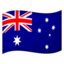 Drapeau Australie Google Noto emoji