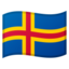Flag: Åland Islands Google Noto emoji