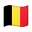Flag: Belgium Google Noto emoji