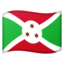 Flag: Burundi Google Noto emoji