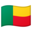 Flag: Benin Google Noto emoji