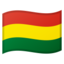 Drapeau Bolivie Google Noto emoji