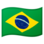 Flag: Brazil Google Noto emoji