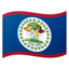 Flag: Belize Google Noto emoji