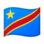 Flag: Congo - Kinshasa Google Noto emoji