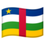 Flag: Central African Republic Google Noto emoji