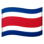 Flag: Costa Rica Google Noto emoji