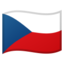 Flag: Czechia Google Noto emoji