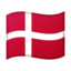 Flag: Denmark Google Noto emoji