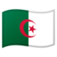 Flag: Algeria Google Noto emoji