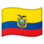 Flag: Ecuador Google Noto emoji