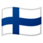 Flag: Finland Google Noto emoji