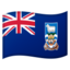 Flag: Falkland Islands Google Noto emoji