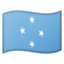 Flag: Micronesia Google Noto emoji