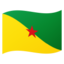 Flag: French Guiana Google Noto emoji