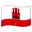 Flag: Gibraltar Google Noto emoji