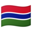 Flag: Gambia Google Noto emoji