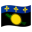 Flag: Guadeloupe Google Noto emoji