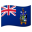 Flag: South Georgia & South Sandwich Islands Google Noto emoji