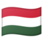 Flag: Hungary Google Noto emoji