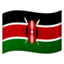 Flag: Kenya Google Noto emoji