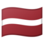 Flag: Latvia Google Noto emoji
