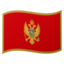 Flagge: Montenegro Google Noto emoji