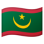 Flag: Mauritania Google Noto emoji