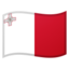 Flag: Malta Google Noto emoji