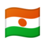 Flag: Niger Google Noto emoji
