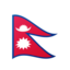 Flag: Nepal Google Noto emoji