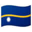 Flag: Nauru Google Noto emoji