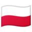 Flag: Poland Google Noto emoji