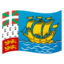 Flag: St. Pierre & Miquelon Google Noto emoji