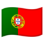 Flag: Portugal Google Noto emoji