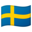 Flag: Sweden Google Noto emoji