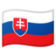 Flag: Slovakia Google Noto emoji