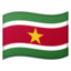 Flag: Suriname Google Noto emoji