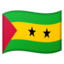 Flag: São Tomé & Príncipe Google Noto emoji