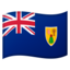 Flag: Turks & Caicos Islands Google Noto emoji