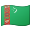 Flag: Turkmenistan Google Noto emoji